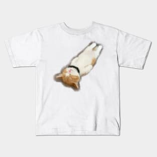 Cute cat sleep Kids T-Shirt